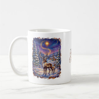 クリスマスの絵柄マグカップ コーヒーマグカップ