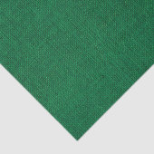 クリスマスの緑のバーラップの質 薄葉紙 (詳細)