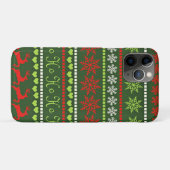 クリスマスの繰り返しパターン Case-Mate iPhoneケース (裏面(横))