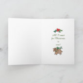 クリスマスの羊、私が欲しいのはEwe シーズンカード (内部)