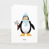 クリスマスの義理の娘 シーズンカード (裏面)