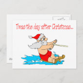 クリスマスの翌日 シーズンポストカード (正面/裏面)