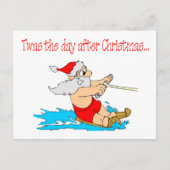クリスマスの翌日 シーズンポストカード (正面)