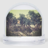 クリスマスの聖地スノーグローブ (裏面)