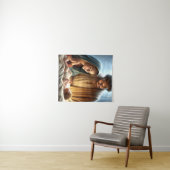 クリスマスの聖家族 タペストリー (インサイチュ(横))