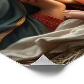 クリスマスの聖家族 ポスター (角)