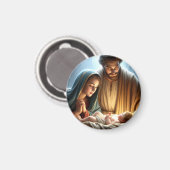 クリスマスの聖家族 マグネット (正面/裏面)