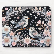 クリスマスの背景に愛鳥