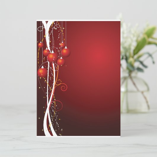 クリスマスの背景招待状 招待状