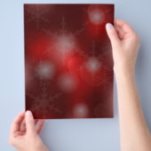 クリスマスの背景 チラシ (手)