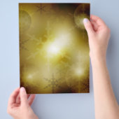 クリスマスの背景 チラシ (手)