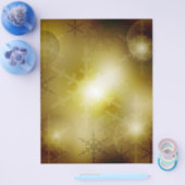 クリスマスの背景 チラシ (シングル)