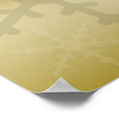 クリスマスの背景 ポスター (角)