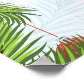 クリスマスの背景 ポスター (角)