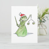 クリスマスの自由の女神 招待状 (スタンド正面)