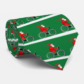 クリスマスの自転車 ネクタイ (ロール)
