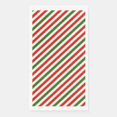 クリスマスの色のストライプ, (正面)