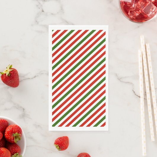 クリスマスの色のストライプ, (インサイチュ)