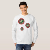 クリスマスの色彩 メンズライトシャツ Tシャツ (正面フル)