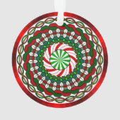 クリスマスの色 アクリルオーナメント オーナメント (裏面)