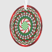 クリスマスの色 アクリルオーナメント オーナメント (正面)