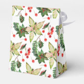クリスマスの花と果実 フェイバーボックス (裏面サイド)