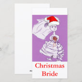 クリスマスの花嫁 シーズンカード (正面/裏面)