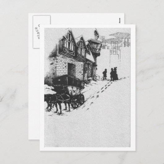 クリスマスの花嫁 シーズンポストカード (正面/裏面)