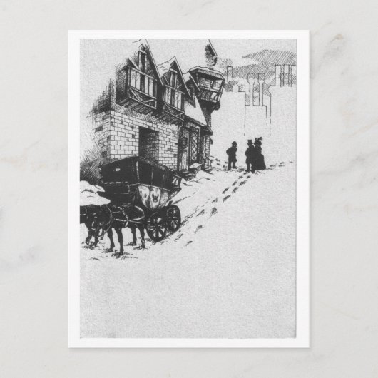 クリスマスの花嫁 シーズンポストカード (正面)