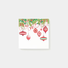 クリスマスの花輪およびオーナメントのポスト・イット ポストイット