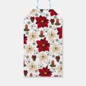 クリスマスの花 ギフトタグ (裏面)