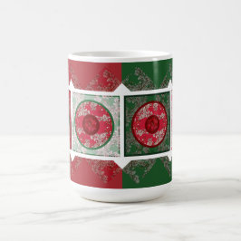 クリスマスの花 コーヒーマグカップ