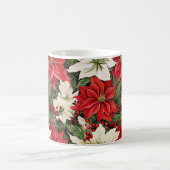 クリスマスの花 コーヒーマグカップ (中央)