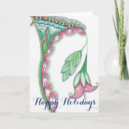 クリスマスの花 シーズンカード