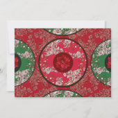 クリスマスの花 シーズンカード (正面)