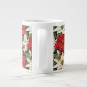 クリスマスの花 ジャンボコーヒーマグカップ (裏面)