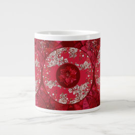 クリスマスの花 ジャンボコーヒーマグカップ