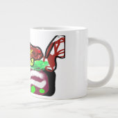 クリスマスの花 ジャンボコーヒーマグカップ (右)
