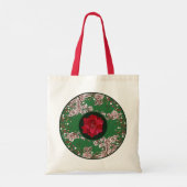 クリスマスの花 トートバッグ (裏面)