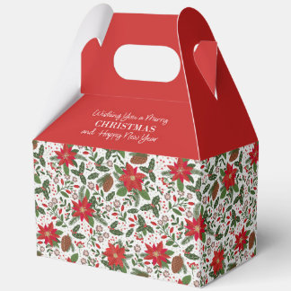 クリスマスの花 フェイバーボックス