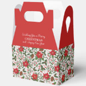 クリスマスの花 フェイバーボックス (見開き)