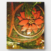 クリスマスの花 フォトプラーク (正面)