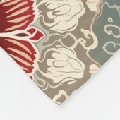 クリスマスの花 フリースブランケット (角)