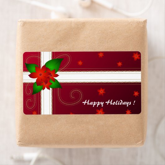 クリスマスの花 – ラベル (インサイチュ)