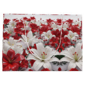 クリスマスの花 ラージペーパーバッグ (裏面)