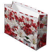 クリスマスの花 ラージペーパーバッグ (正面アングル)