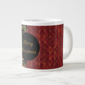 クリスマスの花, 赤金黒, メリークリスマス ジャンボコーヒーマグカップ (正面右)