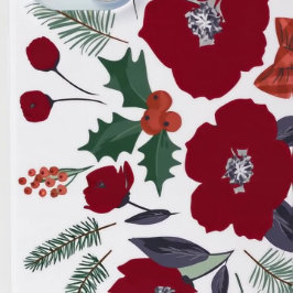 クリスマスの花 iPhone 15 MINIケース
