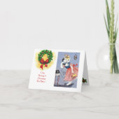 クリスマスの茶パーティの招待状 招待状 (正面)