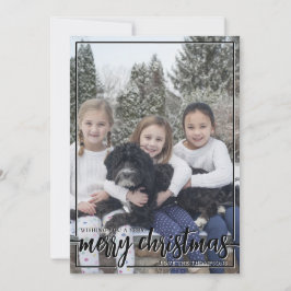 クリスマスの華やかな写真をお望み シーズンカード